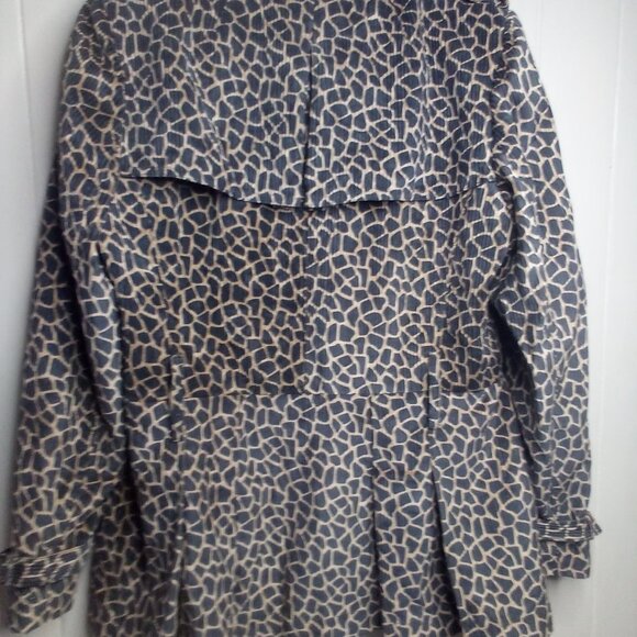 Randy Kemper Blazer Jacket 10 Animal Print Button Up - Picture 6 of 16